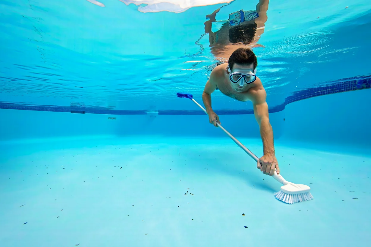 Nettoyer le fond de sa piscine