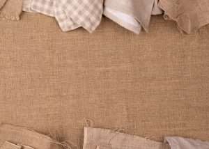 Décoration d'intérieur en jute