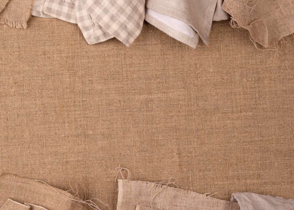 Décoration d'intérieur en jute