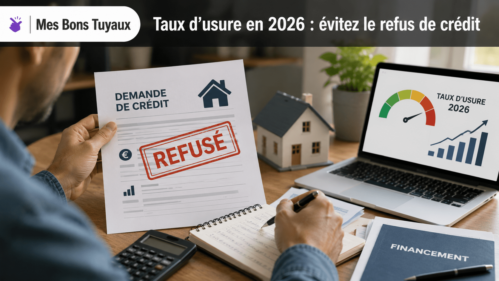 Eviter refus de crédit taux d'usure