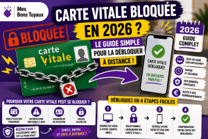 Débloquez carte vitale en ligne