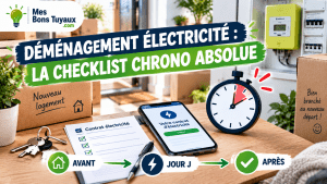 Checklist chrono du déménagement électrique