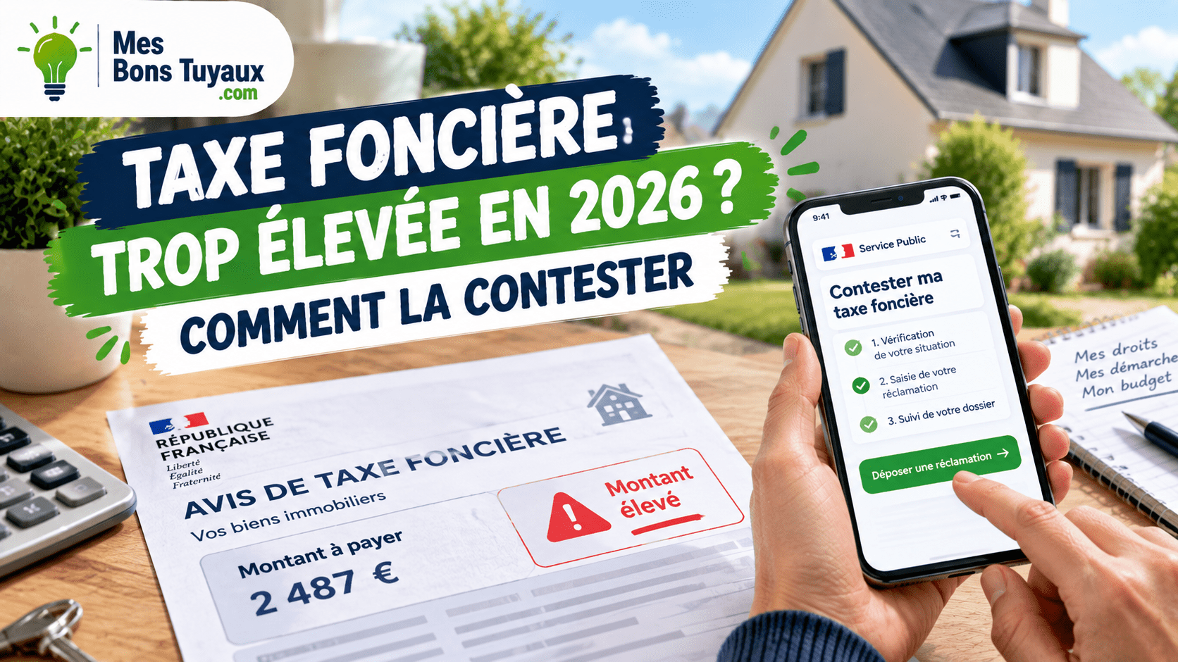 Contester sa taxe foncière en 2026