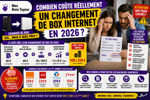 Coût réel d’un changement de box en 2026