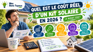 Coût réel d’un kit solaire en 2026