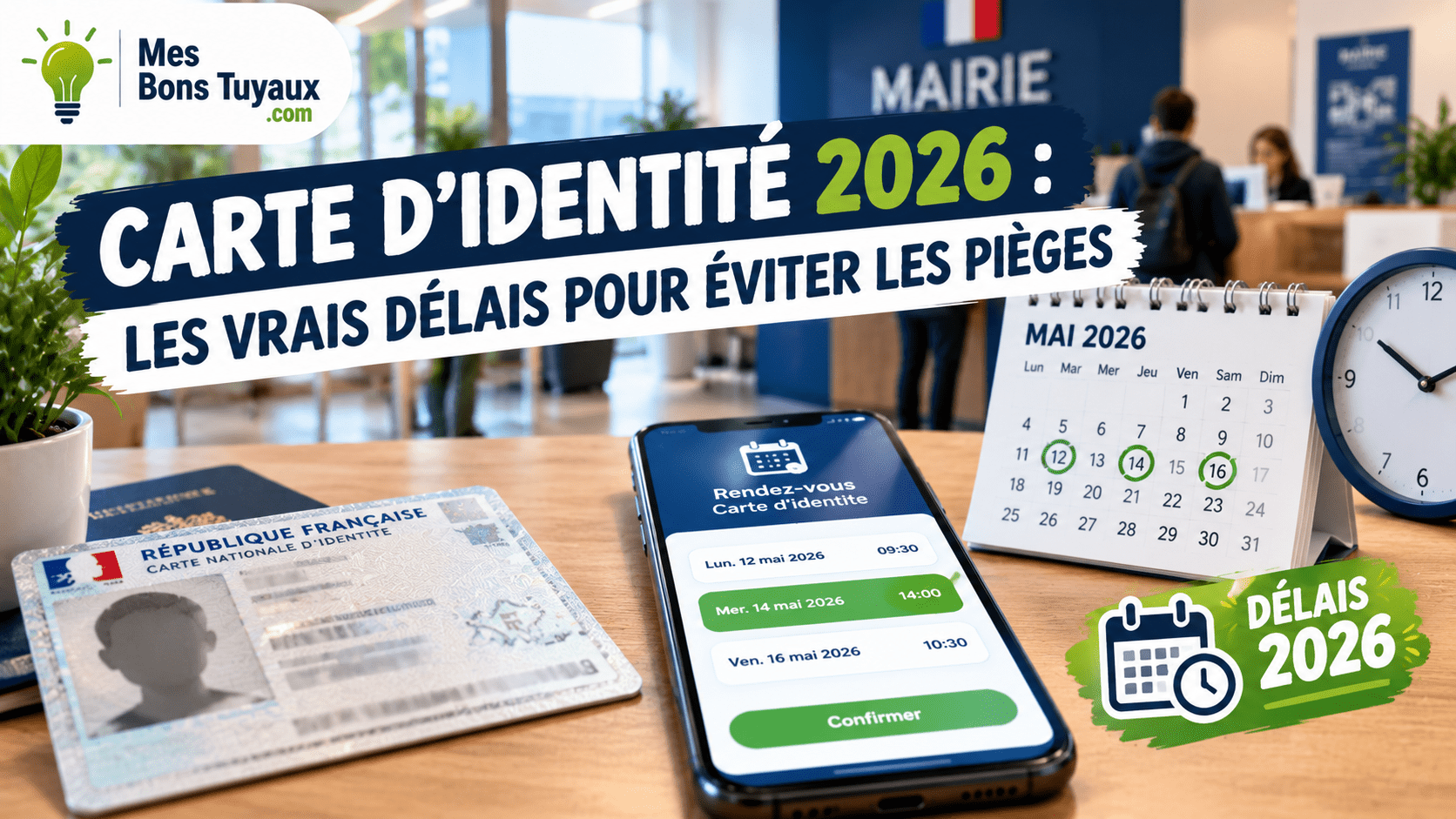 Délais carte d’identité 2026 les vrais bons tuyaux