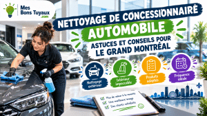 Guide de nettoyage automobile à Montréal