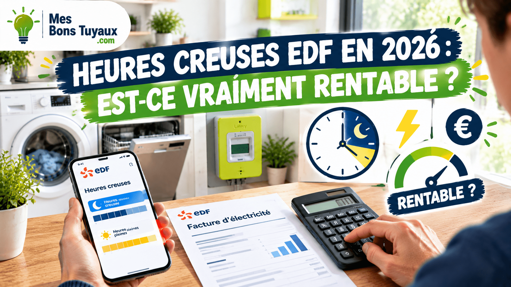 Heures creuses EDF vraiment rentable