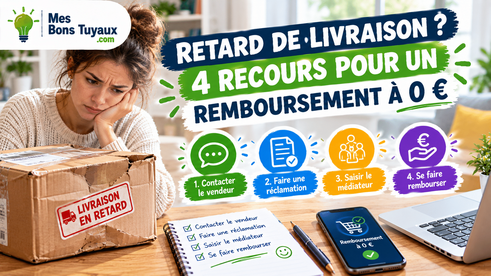 Retard de livraison 4 recours efficaces