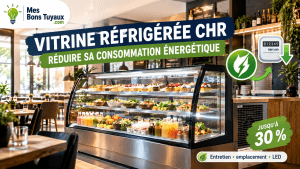 Vitrine réfrigérée écoénergétique CHR