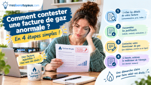 Contester une facture de gaz en 4 étapes