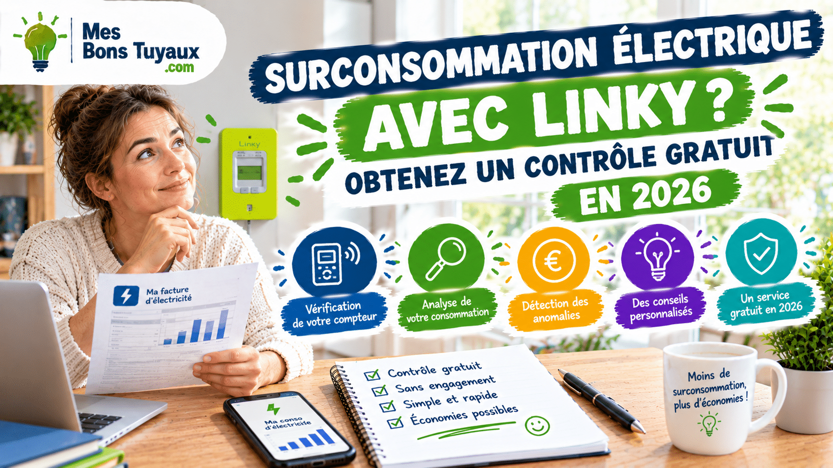 Surconsommation électrique avec Linky